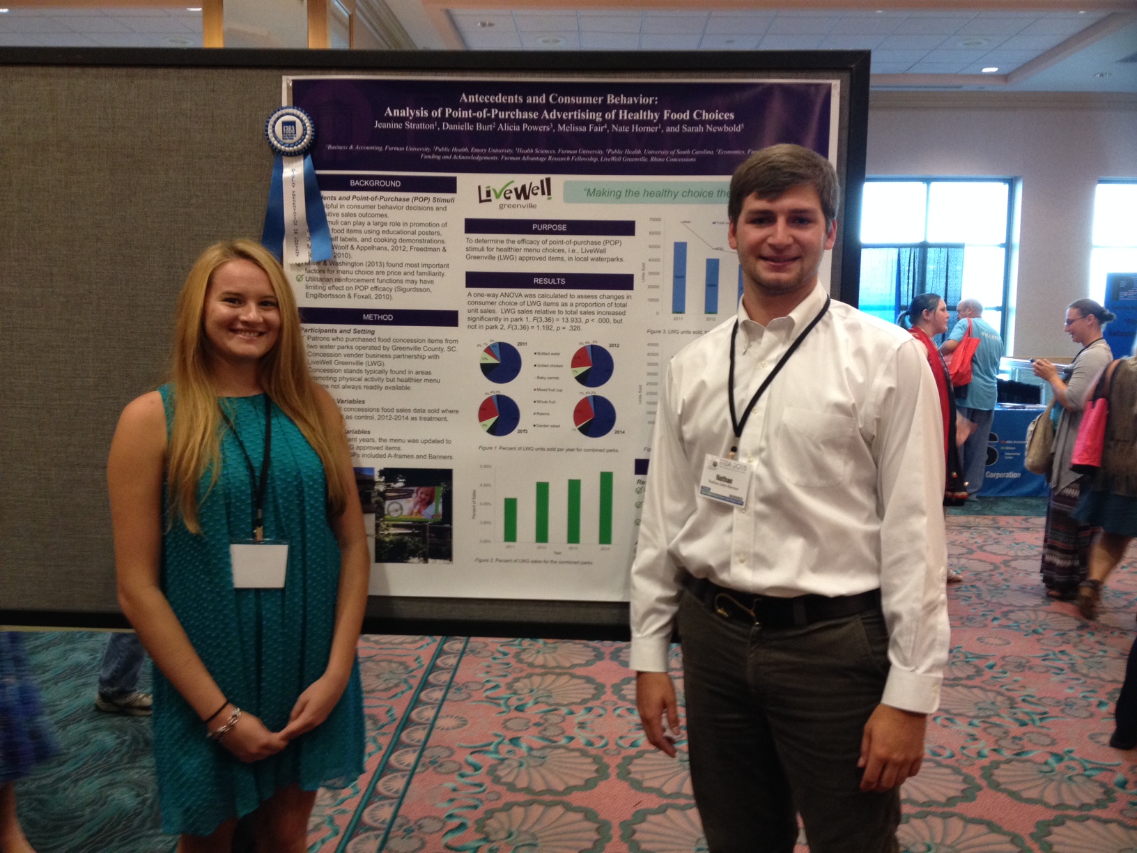 Sarah Newbold and Nate Horner